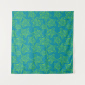 ヒトデの群集パターン タペストリー (正面(横))