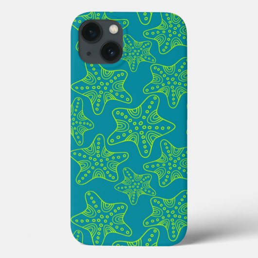 ヒトデの群集パターン Case-Mate iPhoneケース (裏面)