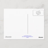 ヒトデの花 – サボテン/多肉花 ポストカード (裏面)