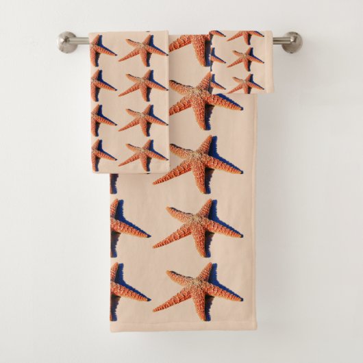 ヒトデの茶色のタオル バスタオルセット (インサイチュ)