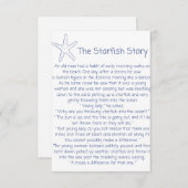 ヒトデの詩、ヒトデの物語、里親の贈り物 (正面/裏面)