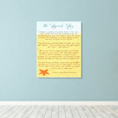 ヒトデの話 キャンバスプリント (インサイチュ (ウッドフロア))