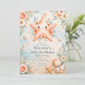 ヒトデの誕生日 招待状 (スタンド正面)