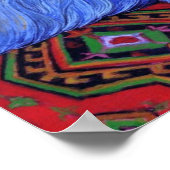 ヒトデの青ペルシャ語 ポスター (角)