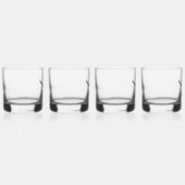 ヒトデの青 ウイスキーグラス (右)