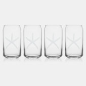 ヒトデの青 ガラス缶 (裏面)