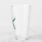 ヒトデの青 タンブラーグラス (左)