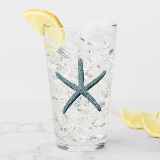 ヒトデの青 タンブラーグラス (アイス正面)
