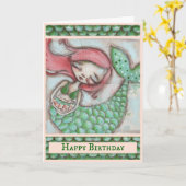 ヒトデの願い – 誕生日カード カード (黄色い花)