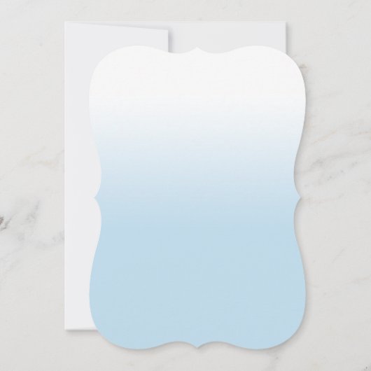 ヒトデは熱帯夏の結婚式を浜に引き上げます 招待状 (裏面)