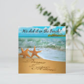 ヒトデは頼みますあなたの名前を砂に置いてもらうためにつなぎます 招待状 (スタンド正面)