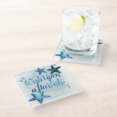 ヒトデを願う ガラスコースター (アングル)