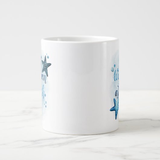 ヒトデを願う ジャンボコーヒーマグカップ (正面)