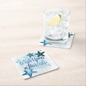 ヒトデを願う スクエアペーパーコースター (インサイチュ)