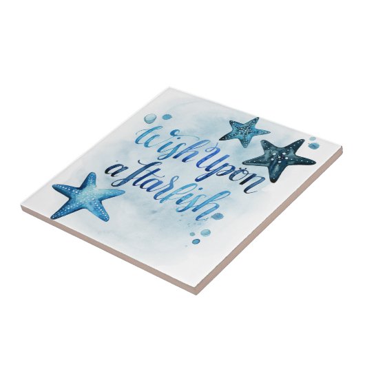 ヒトデを願う タイル (側面)