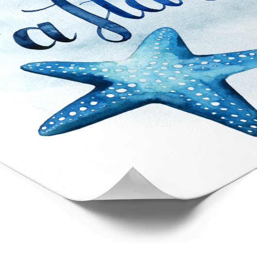 ヒトデを願う ポスター (角)