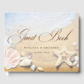 ヒトデエレガントトロピカルビーチ結婚式 ゲストブック (正面)