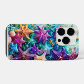 ヒトデカラフルイ iPhoneケース (裏面横)