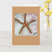 ヒトデカード カード (黄色い花)