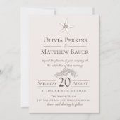 ヒトデサンゴビーチ結婚式招待状 招待状 (正面)