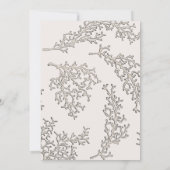 ヒトデサンゴビーチ結婚式招待状 招待状 (裏面)