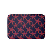 ヒトデスタイルパターン バスマット (正面)