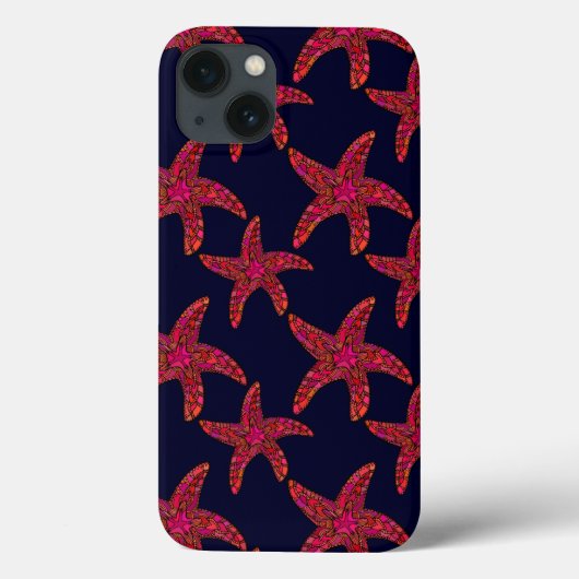 ヒトデスタイル型 Case-Mate iPhoneケース (裏面)