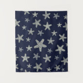 ヒトデパターンの海 タペストリー (正面)