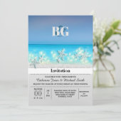 ヒトデパラダイスブルーウォーターズ熱帯ビーチ 招待状 (スタンド正面)