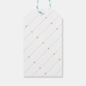 ヒトデビーチをテーマにした結婚式の引き出物ラベル ギフトタグ (裏面)