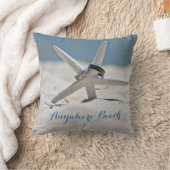 ヒトデビーチを使ったカスタマイズ可能な日当たりの良いリングや輪 クッション (ブランケット)