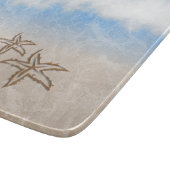 ヒトデビーチガラス カッティングボード (角)