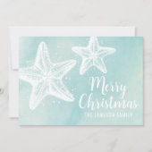 ヒトデビーチクリスマス シーズンカード (正面)
