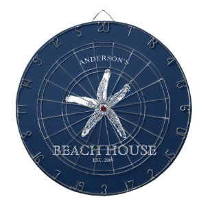 ヒトデビーチハウスファミリーネーム ダーツボード