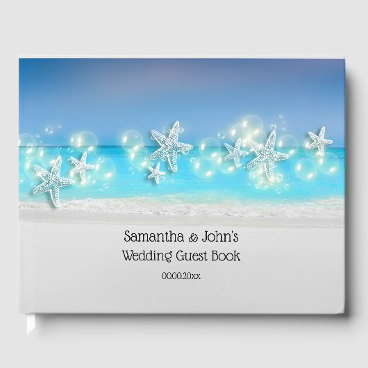 ヒトデビーチブルー・ウォーター熱帯性登録簿 ゲストブック (正面)