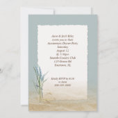 ヒトデビーチボトル記念パーティー 招待状 (裏面)