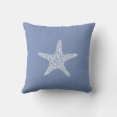 ヒトデビーチ夏航海のデザイン アウトドアクッション (裏面)