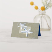 ヒトデビーチ結婚式座席表 プレイスカード (裏面)