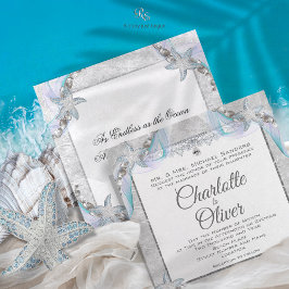 ヒトデビーチ結婚式招待状 招待状