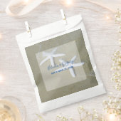 ヒトデビーチ結婚式 フェイバーバッグ (クリップ留めされた状態)