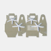 ヒトデビーチ結婚式 フェイバーボックス (折り畳みなし)