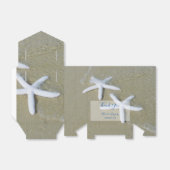 ヒトデビーチ結婚式 フェイバーボックス (折り畳みなし)