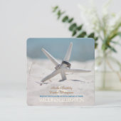 ヒトデビーチ結婚式 招待状 (スタンド正面)