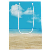 ヒトデビーチ誕生日 ミディアムペーパーバッグ (裏面)