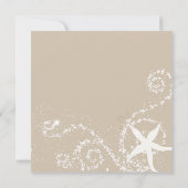 ヒトデビーチ退職パーティー 招待状 (裏面)