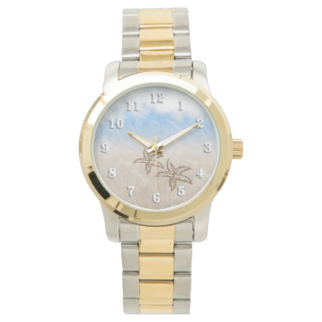 ヒトデビーチ 腕時計 (正面)