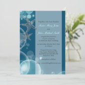 ヒトデフェイクの銀の泡青いきらめき 招待状 (スタンド正面)