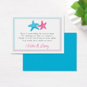 ヒトデメッセージカード |結婚式の引き出物 (デスク)