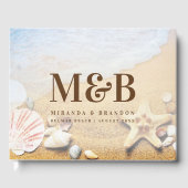 ヒトデモダントロピカルビーチ結婚式 ゲストブック (正面)