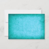 ヒトデ対ターコイズ先ビーチ結婚式 出欠カード (裏面)